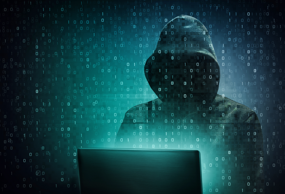 Data hacker cyber security